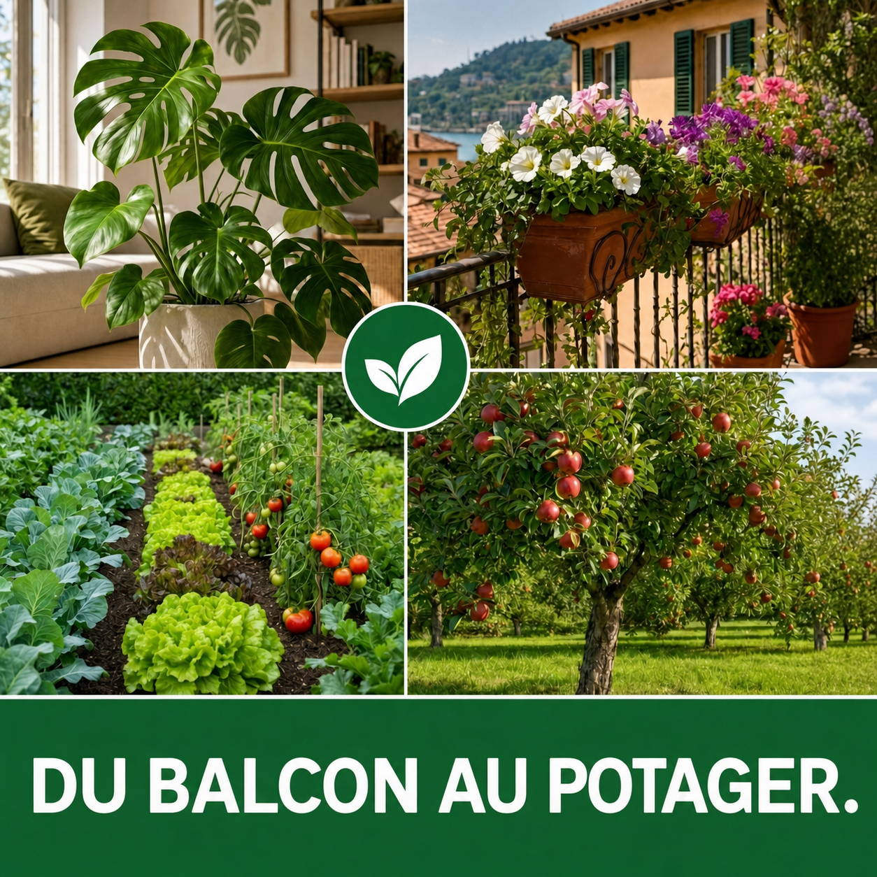 Du balcon au potager : PlanteVerte prend soin de tous les types de végétation