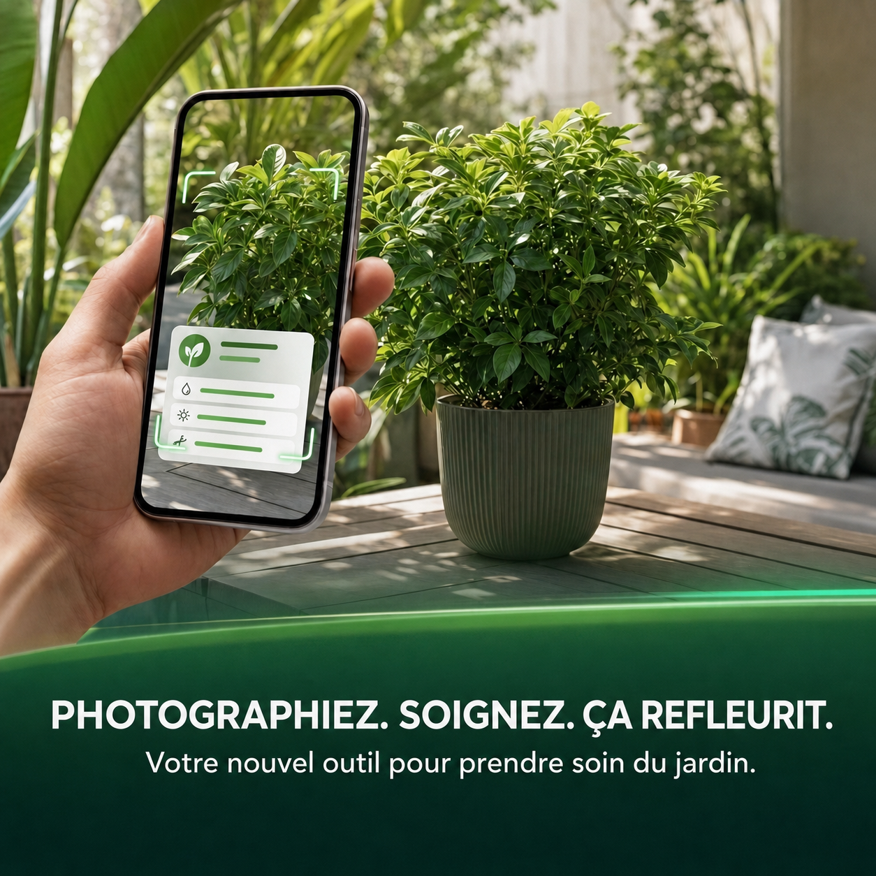 Photographiez, soignez, refleurissez : PlanteVerte analyse la photo de votre plante et vous guide dans son entretien